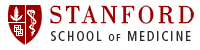 Logo for the Stanford School of Medicine. There is a Coat of Arms next to the text.